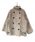 LAULENローレン）の古着「B3 boa jacket」｜アイボリー