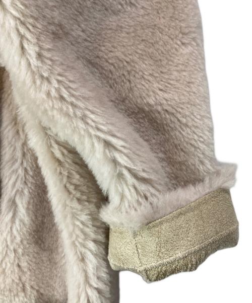 LAULEN（ローレン）LAULEN (ローレン) B3 boa jacket アイボリー サイズ:Mの古着・服飾アイテム