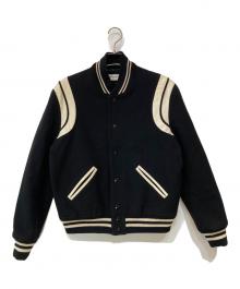 Saint Laurent Paris（サンローランパリ）の古着「テディジャケット」｜ブラック