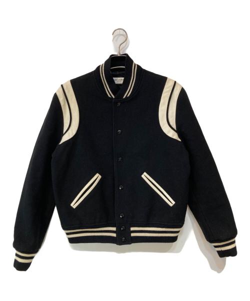 Saint Laurent Paris（サンローランパリ）Saint Laurent Paris (サンローランパリ) テディジャケット ブラック サイズ:46の古着・服飾アイテム