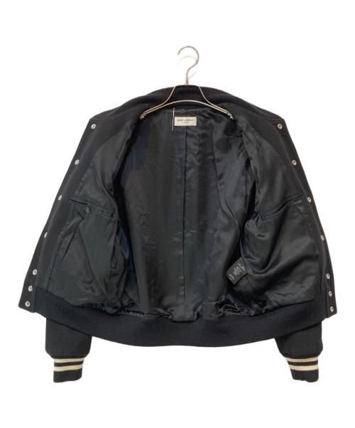 Saint Laurent Paris（サンローランパリ）Saint Laurent Paris (サンローランパリ) テディジャケット ブラック サイズ:46の古着・服飾アイテム