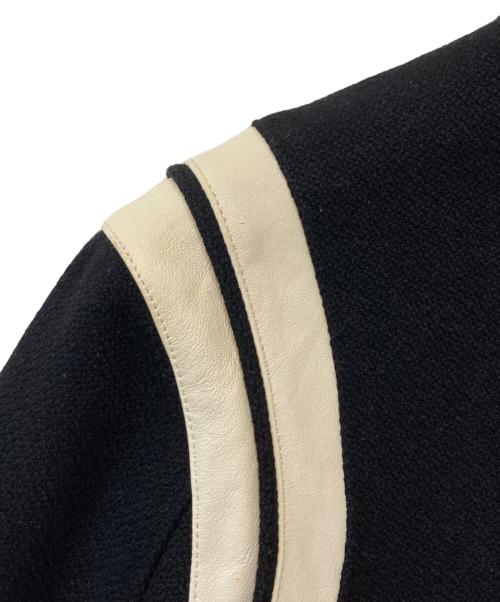 Saint Laurent Paris（サンローランパリ）Saint Laurent Paris (サンローランパリ) テディジャケット ブラック サイズ:46の古着・服飾アイテム