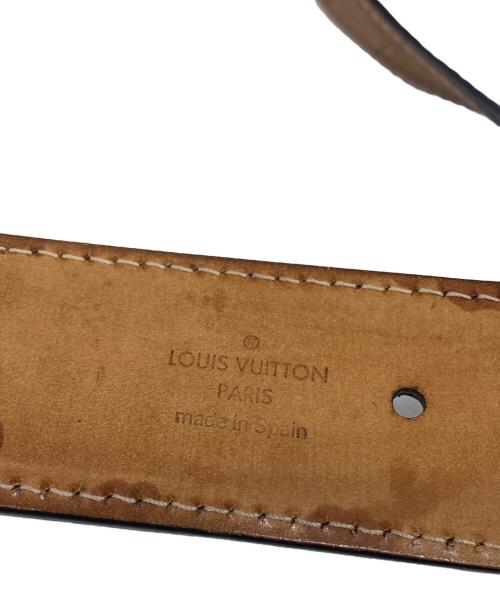 LOUIS VUITTON（ルイ ヴィトン）LOUIS VUITTON (ルイ ヴィトン) サンチュール ペルフォ  モノグラムマヒナベルト ブラック サイズ:100/40の古着・服飾アイテム