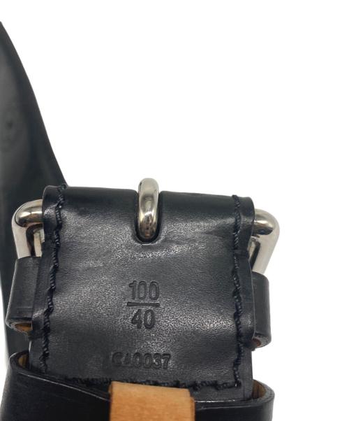 LOUIS VUITTON（ルイ ヴィトン）LOUIS VUITTON (ルイ ヴィトン) サンチュール ペルフォ  モノグラムマヒナベルト ブラック サイズ:100/40の古着・服飾アイテム