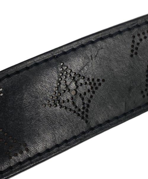 LOUIS VUITTON（ルイ ヴィトン）LOUIS VUITTON (ルイ ヴィトン) サンチュール ペルフォ  モノグラムマヒナベルト ブラック サイズ:100/40の古着・服飾アイテム