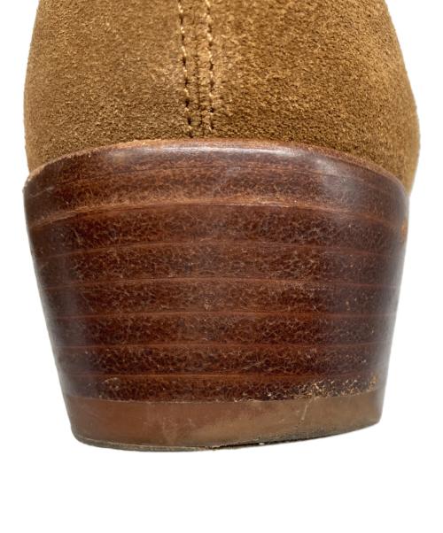 CELINE（セリーヌ）CELINE (セリーヌ) サイドゴアスウェードブーツ ベージュ サイズ:42の古着・服飾アイテム