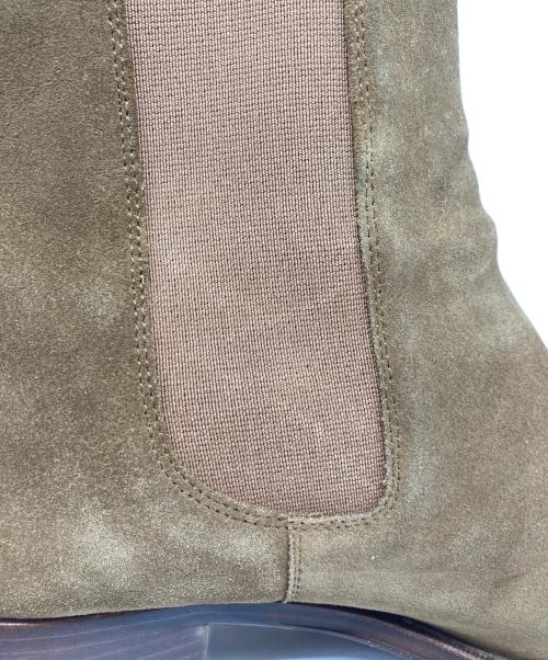 CELINE（セリーヌ）CELINE (セリーヌ) サイドゴアスウェードブーツ ベージュ サイズ:42の古着・服飾アイテム