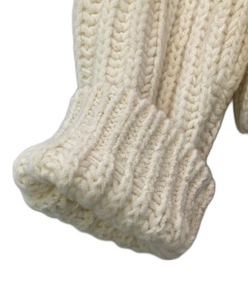 theory luxe（セオリーリュクス）theory luxe (セオリーリュクス) ローゲージクルーネックニット ホワイト サイズ:38 未使用品の古着・服飾アイテム