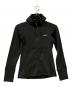 Patagonia（パタゴニア）の古着「ウィメンズ・R1 サーマル・フルジップ・フーディ」｜ブラック
