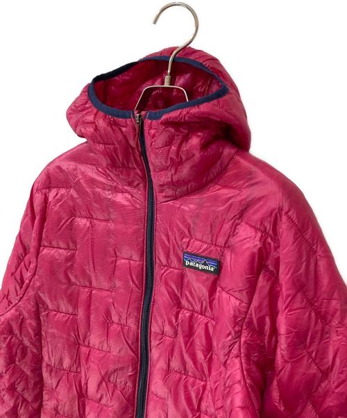 Patagonia（パタゴニア）Patagonia (パタゴニア) マイクロ・パフ・フーディ ピンク サイズ:Sの古着・服飾アイテム