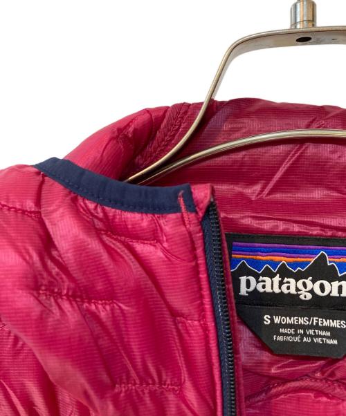 Patagonia（パタゴニア）Patagonia (パタゴニア) マイクロ・パフ・フーディ ピンク サイズ:Sの古着・服飾アイテム