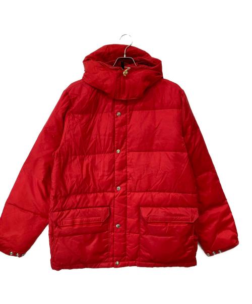 SUGAR CANE（シュガーケーン）SUGAR CANE (シュガーケーン) リップストップダウンジャケット レッド サイズ:XLの古着・服飾アイテム