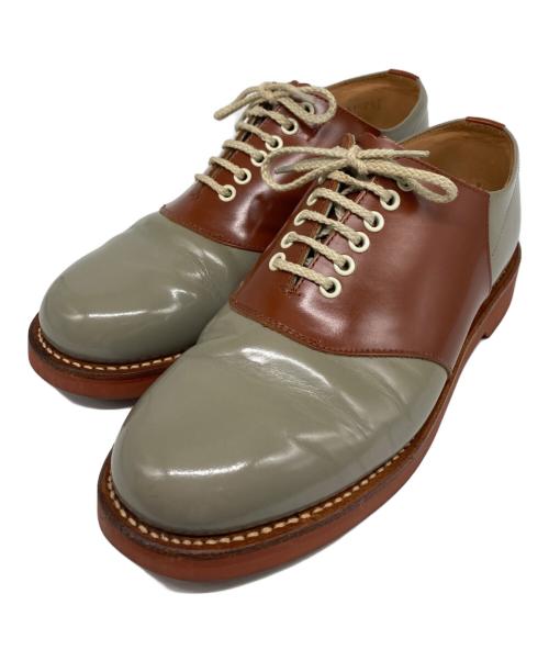 REGAL（リーガル）REGAL (リーガル) サドルシューズ ベージュ×ブラウン サイズ:24.5の古着・服飾アイテム