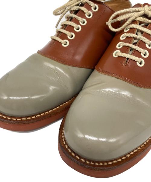 REGAL（リーガル）REGAL (リーガル) サドルシューズ ベージュ×ブラウン サイズ:24.5の古着・服飾アイテム