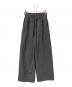 anuans (アニュアンス) スプリングウールワイドパンツ グレー サイズ:M：8000円