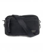 PORTERポーター）の古着「HEAT SHOULDER BAG」｜ブラック