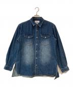 CTHYシティ）の古着「超甘撚り VINTAGE DENIM SHIRTS」｜インディゴ