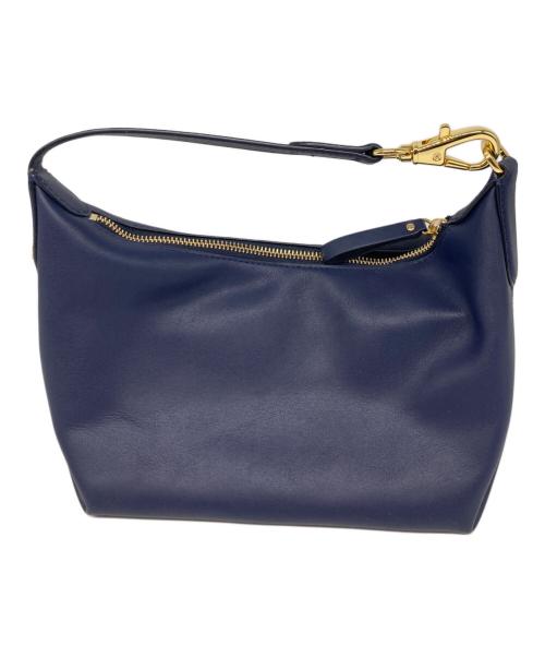 LAUREN RALPH LAUREN（ローレンラルフローレン）LAUREN RALPH LAUREN (ローレンラルフローレン) レザー スモール Kassie ショルダー バッグ ネイビー サイズ:なしの古着・服飾アイテム