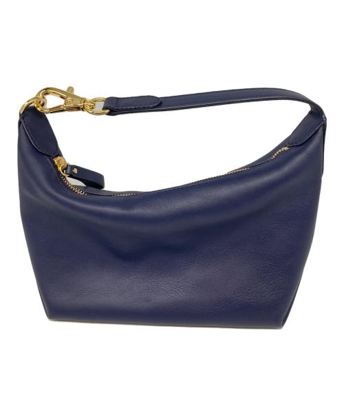 LAUREN RALPH LAUREN（ローレンラルフローレン）LAUREN RALPH LAUREN (ローレンラルフローレン) レザー スモール Kassie ショルダー バッグ ネイビー サイズ:なしの古着・服飾アイテム