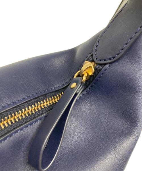 LAUREN RALPH LAUREN（ローレンラルフローレン）LAUREN RALPH LAUREN (ローレンラルフローレン) レザー スモール Kassie ショルダー バッグ ネイビー サイズ:なしの古着・服飾アイテム