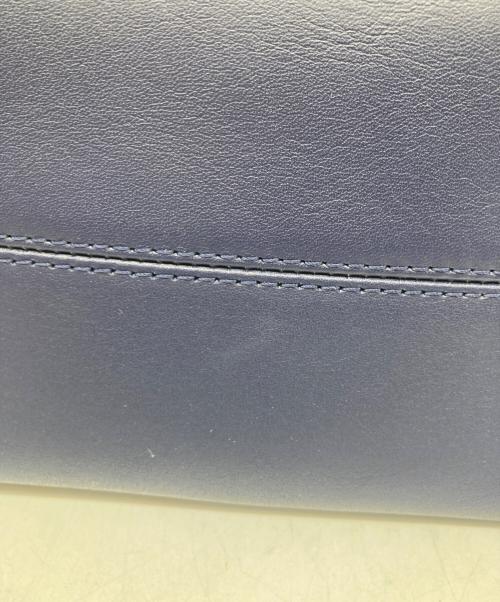 LAUREN RALPH LAUREN（ローレンラルフローレン）LAUREN RALPH LAUREN (ローレンラルフローレン) レザー スモール Kassie ショルダー バッグ ネイビー サイズ:なしの古着・服飾アイテム