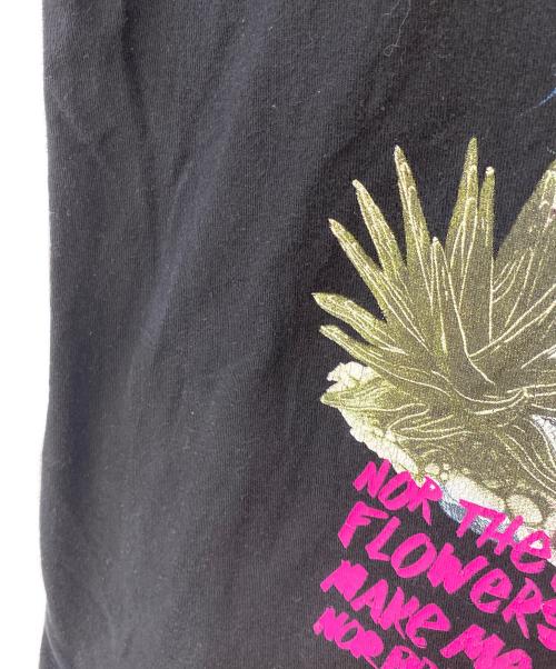 stussy（ステューシー）stussy (ステューシー) プリントTシャツ ブラック サイズ:Lの古着・服飾アイテム