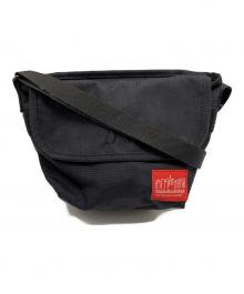 Manhattan Portage×バナナマン（マンハッタンポーテージ×バナナマン）の古着「Casual Messenger Bag　カジュアル メッセンジャー バッグ　 カジュアルメッセンジャーバッグ」｜ブラック