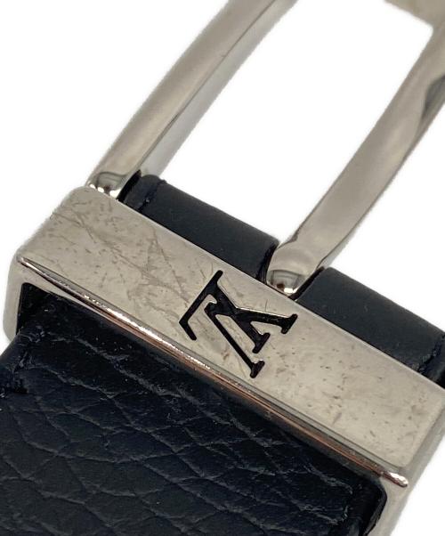 LOUIS VUITTON（ルイ ヴィトン）LOUIS VUITTON (ルイ ヴィトン) サンチュール ポンヌフ 35MM レザーベルト ブラック サイズ:なしの古着・服飾アイテム