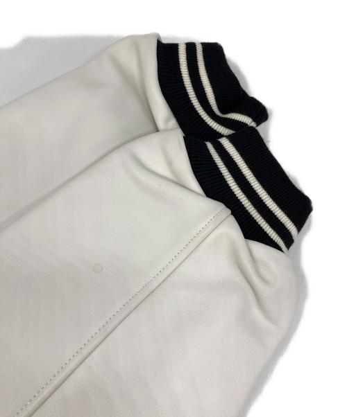 A BATHING APE（アベイシングエイプ）A BATHING APE (アベイシングエイプ) NEIGHBORHOOD (ネイバーフッド) VARSITY JACKET ブラック×ホワイト サイズ:XLの古着・服飾アイテム