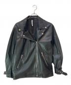 ）の古着「別注 THE LOOSE RIDERS /ザルーズライダースダブルライダースジャケット」｜ブラック
