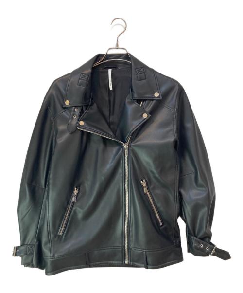 upper hights（アッパーハイツ）upper hights (アッパーハイツ) 1er Arrondissement (プルミエ アロンディスモン) 別注 THE LOOSE RIDERS /ザルーズライダースダブルライダースジャケット ブラック サイズ:1の古着・服飾アイテム