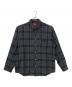 SUPREME（シュプリーム）の古着「23SS Basket Weave Plaid Shirt」｜ブラック