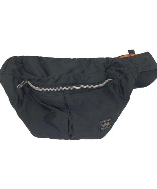 PORTER（ポーター）PORTER (ポーター) TANKER WAIST BAG(S) ブラックの古着・服飾アイテム