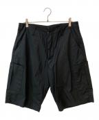 Porter Classicポータークラシック）の古着「GABARDINE CARGO SHORTS」｜ブラック