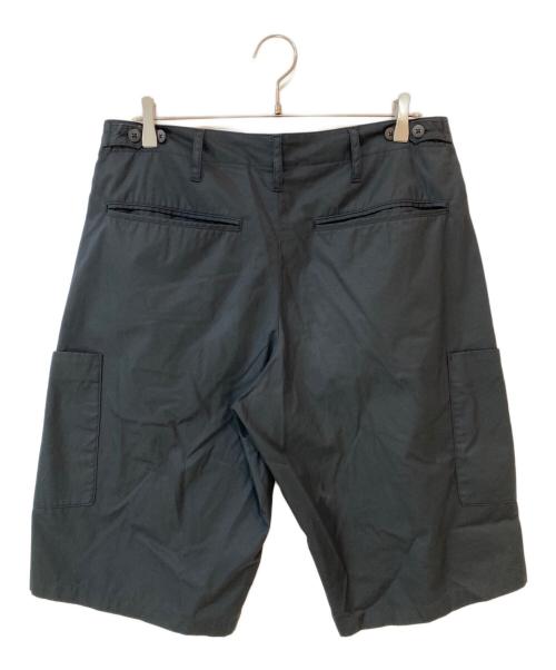 Porter Classic（ポータークラシック）Porter Classic (ポータークラシック) GABARDINE CARGO SHORTS ブラック サイズ:Lの古着・服飾アイテム