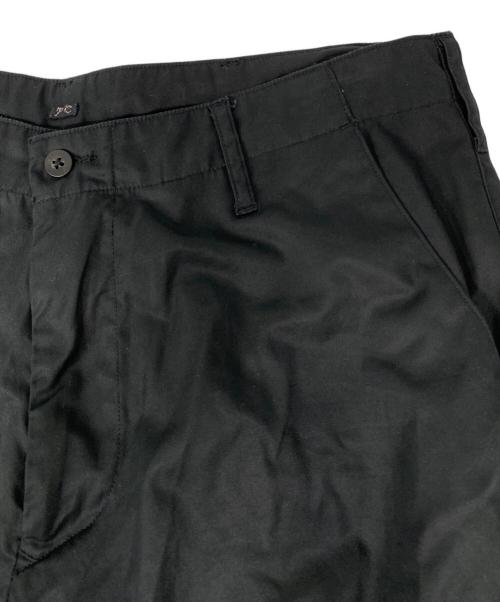Porter Classic（ポータークラシック）Porter Classic (ポータークラシック) GABARDINE CARGO SHORTS ブラック サイズ:Lの古着・服飾アイテム