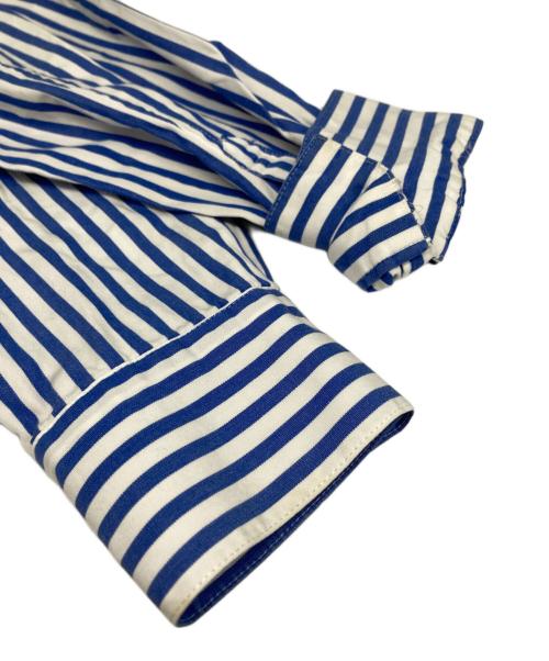 UNDERCOVER（アンダーカバー）UNDERCOVER (アンダーカバー) 99SS RELIEF期 ストライプシャツ ブルー×ホワイト サイズ:FREEの古着・服飾アイテム