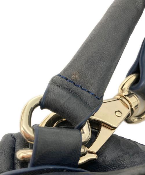 GIVENCHY（ジバンシィ）GIVENCHY (ジバンシィ) シワ・ヴィンテージ加工 パンドラ 2WAYショルダーバッグ ネイビー サイズ:なしの古着・服飾アイテム