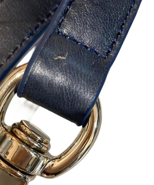 GIVENCHY（ジバンシィ）GIVENCHY (ジバンシィ) シワ・ヴィンテージ加工 パンドラ 2WAYショルダーバッグ ネイビー サイズ:なしの古着・服飾アイテム