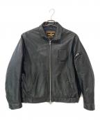 MORGAN MEMPHIS BELLEモーガン メンフィス ベル）の古着「フランス空軍タイプ フレンチボマー レザー製フライトジャケット」｜ブラック