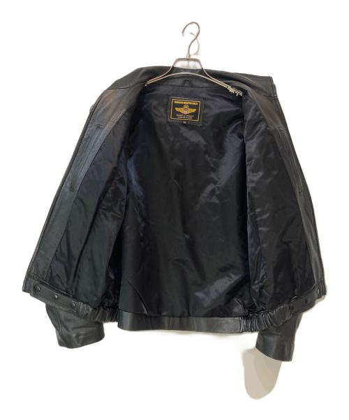 MORGAN MEMPHIS BELLE（モーガン メンフィス ベル）MORGAN MEMPHIS BELLE (モーガン メンフィス ベル) フランス空軍タイプ フレンチボマー レザー製フライトジャケット ブラック サイズ:Mの古着・服飾アイテム