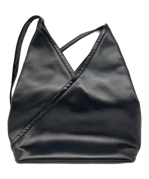 MM6 Maison Margiela（エムエムシックスメゾンマルジェラ）MM6 Maison Margiela (エムエムシックスメゾンマルジェラ) カーフレザー BALLET SHOE JAPANESE BAG/ジャパニーズバッグ ブラック サイズ:なしの古着・服飾アイテム