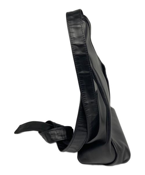 MM6 Maison Margiela（エムエムシックスメゾンマルジェラ）MM6 Maison Margiela (エムエムシックスメゾンマルジェラ) カーフレザー BALLET SHOE JAPANESE BAG/ジャパニーズバッグ ブラック サイズ:なしの古着・服飾アイテム