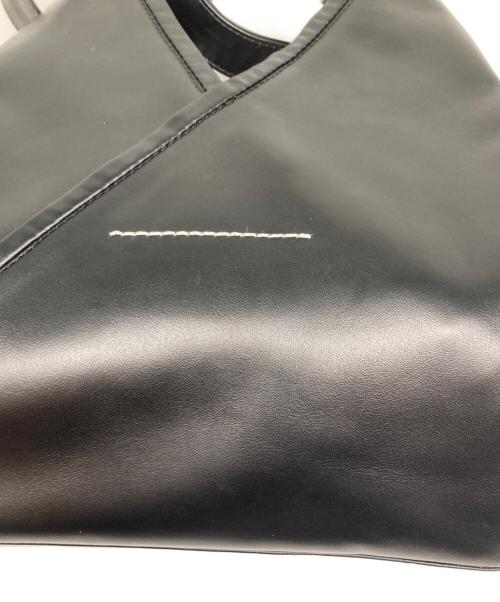 MM6 Maison Margiela（エムエムシックスメゾンマルジェラ）MM6 Maison Margiela (エムエムシックスメゾンマルジェラ) カーフレザー BALLET SHOE JAPANESE BAG/ジャパニーズバッグ ブラック サイズ:なしの古着・服飾アイテム