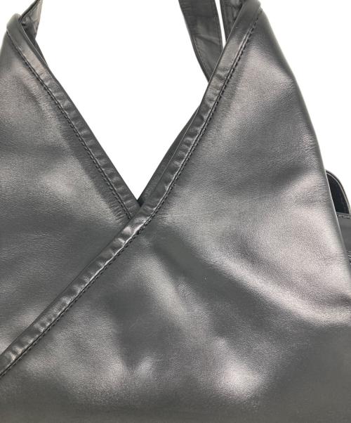 MM6 Maison Margiela（エムエムシックスメゾンマルジェラ）MM6 Maison Margiela (エムエムシックスメゾンマルジェラ) カーフレザー BALLET SHOE JAPANESE BAG/ジャパニーズバッグ ブラック サイズ:なしの古着・服飾アイテム