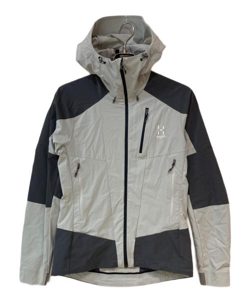 HAGLOFS（ホグロフス）HAGLOFS (ホグロフス) スカーン ハイブリッド ジャケット グレー サイズ:Sの古着・服飾アイテム