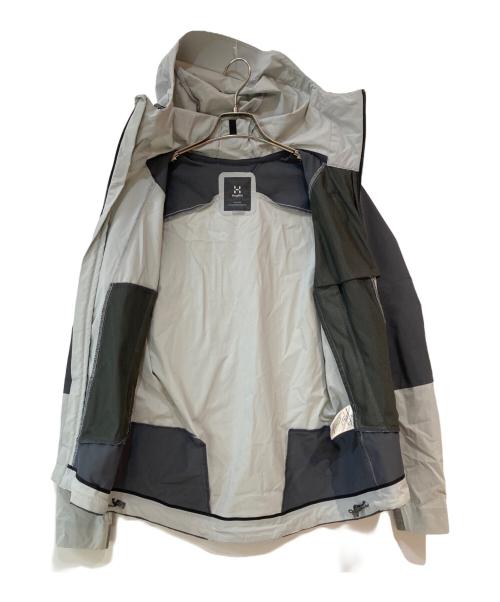 HAGLOFS（ホグロフス）HAGLOFS (ホグロフス) スカーン ハイブリッド ジャケット グレー サイズ:Sの古着・服飾アイテム