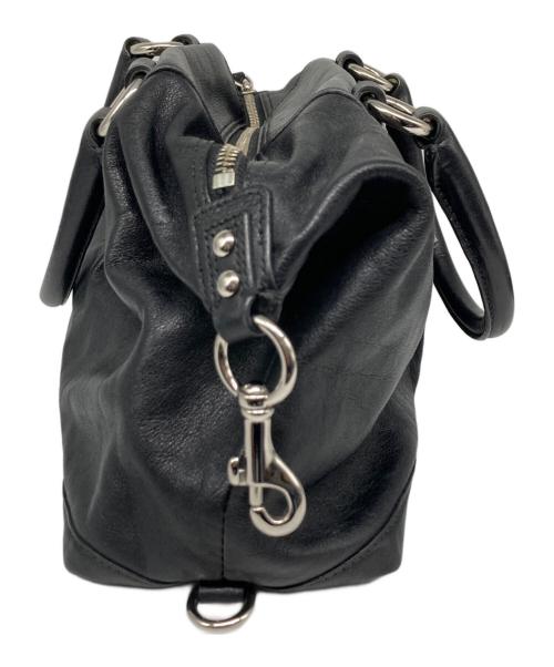 COACH（コーチ）COACH (コーチ) アシュレイ レザー サッチェル 2WAYハンドバッグ ブラックの古着・服飾アイテム