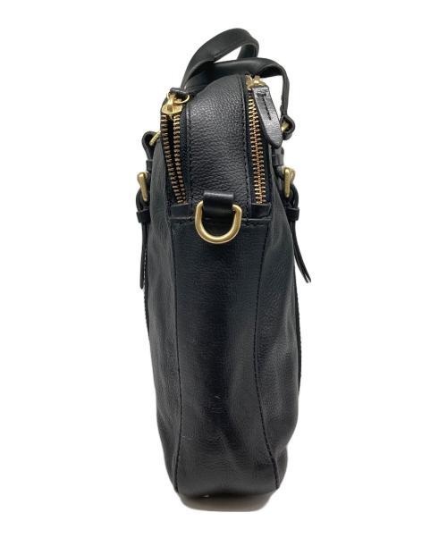 COLE HAAN（コールハーン）COLE HAAN (コールハーン) マシューズ アタッシュ レザーバッグ ブラックの古着・服飾アイテム