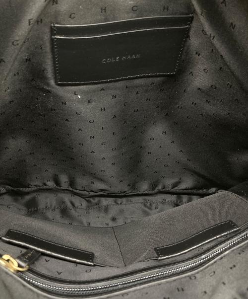 COLE HAAN（コールハーン）COLE HAAN (コールハーン) マシューズ アタッシュ レザーバッグ ブラックの古着・服飾アイテム